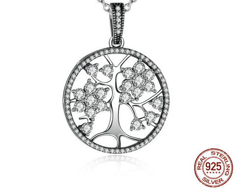 Tree Silver Necklace