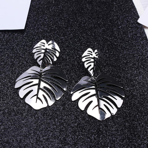 Free new leaf earrings