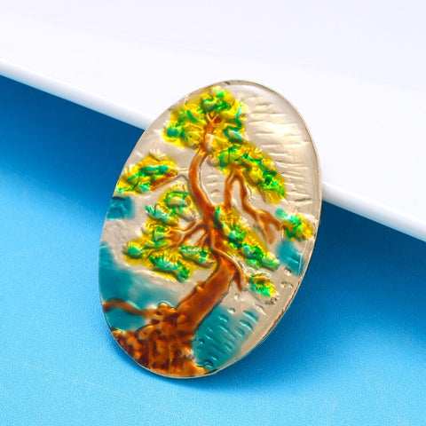 Tree Brooch