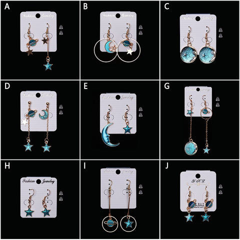 "Blue Love" Earrings (9 Variants inside)