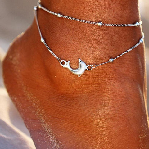 Dolphin Anklet