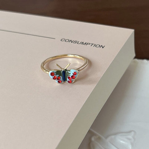 Blue Red Ring
