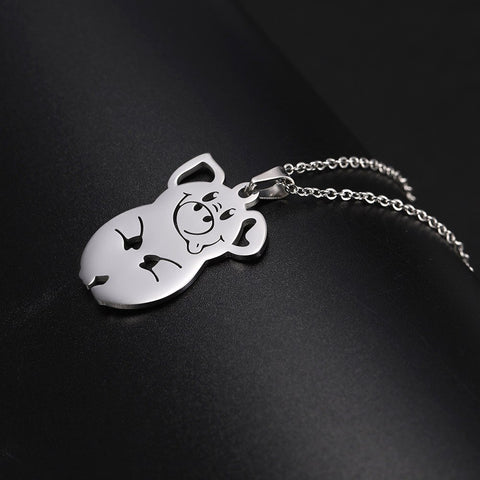 Pig Necklace
