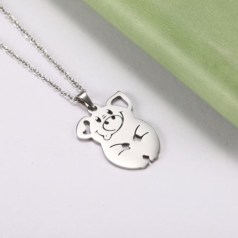 Pig Necklace