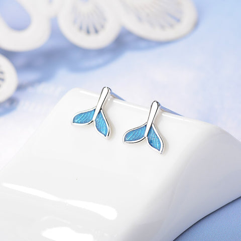 Free Whale Earrings