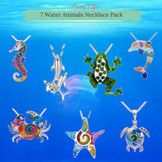 7 Water Animal Necklace Pack