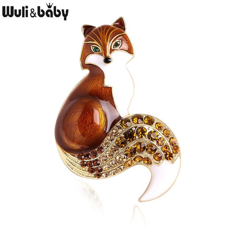 Fox Brooch