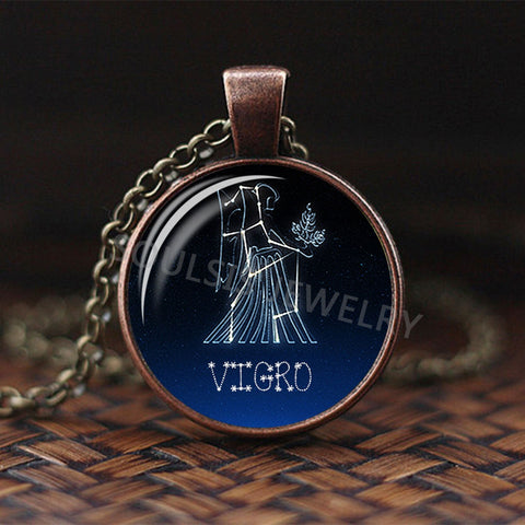 "The Vintage" Zodiac necklace