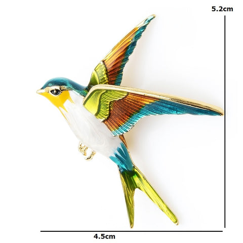 Bird Brooch