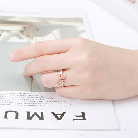Butterfly Love ring