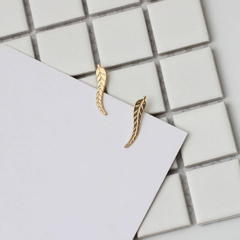 Free Leaf Earrings