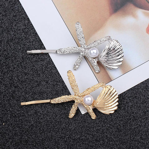 "My Sea" Hair Clip