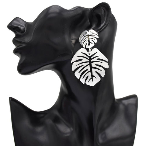 Free Leaf Long Earring