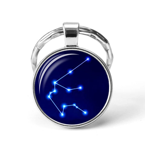 "Night in Blue" Keychain