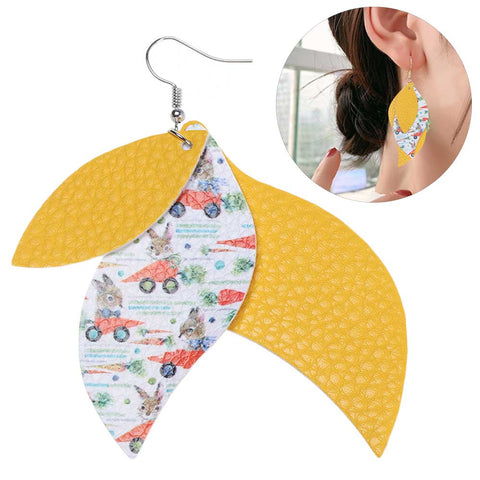 "Happy Leaf" Earrings