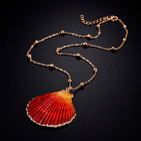 St Jacques Orange Necklace