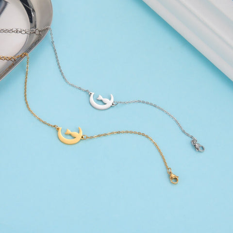 "To the moon and Cat" Bracelet
