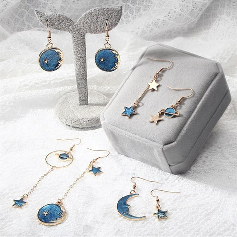 "Blue Love" Earrings (9 Variants inside)