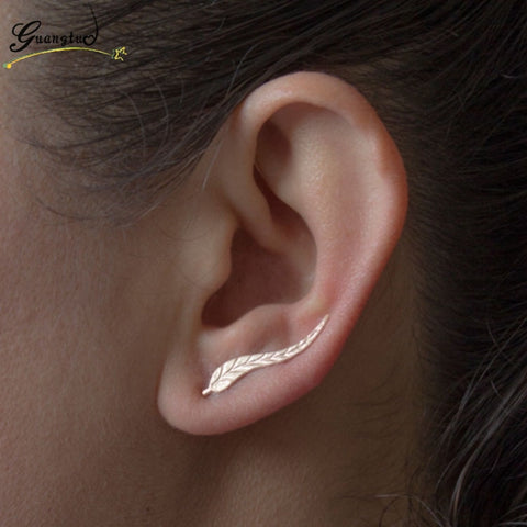 Free Leaf Earrings