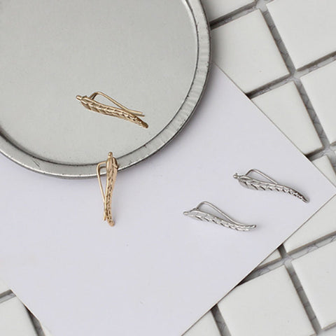 Free Leaf Earrings