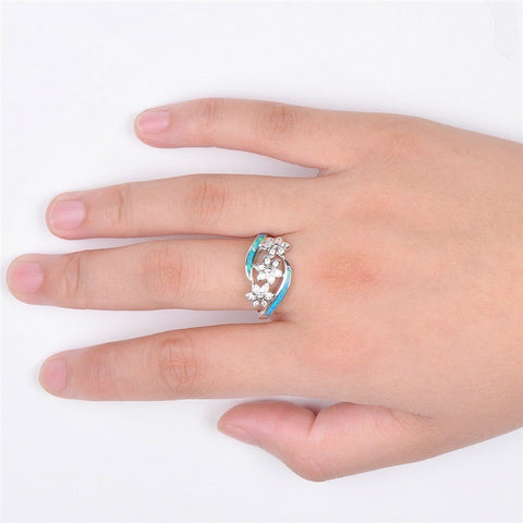 Free Blossoms Flower Ring