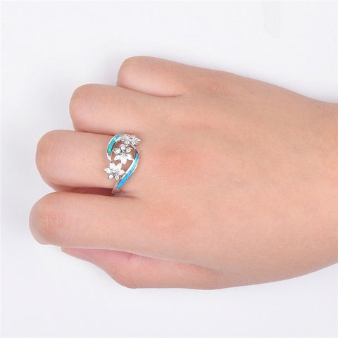 Free Blossoms Flower Ring