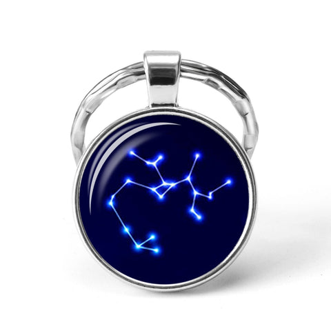"Night in Blue" Keychain