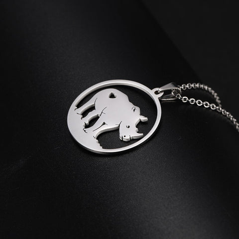 Rhino Necklace