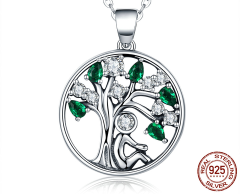 Tree Silver Necklace