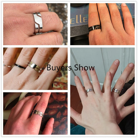 Free 8mm Black Ring