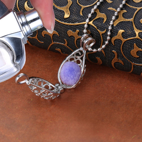 Teardrop Necklace Aromatherapy Locket