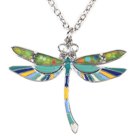 Dragonfly Multicolor Necklace