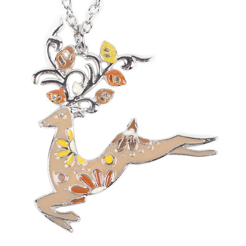 Running Deer Necklace