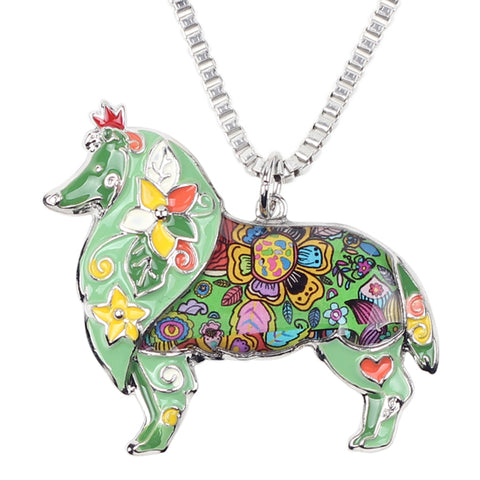Border Collie Necklace