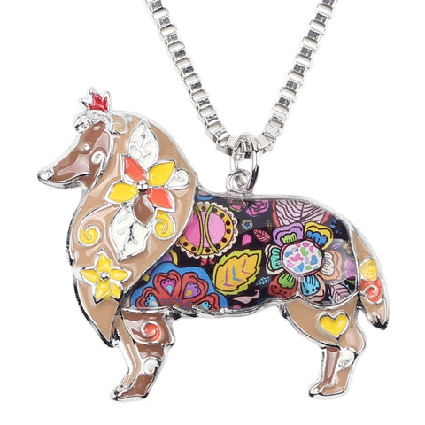 Border Collie Necklace