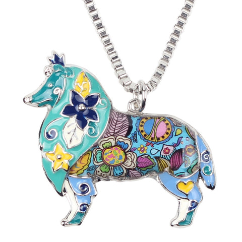 Border Collie Necklace
