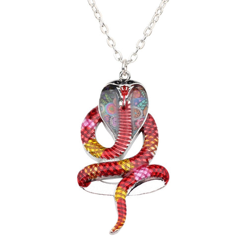 Multicolor Cobra Necklace