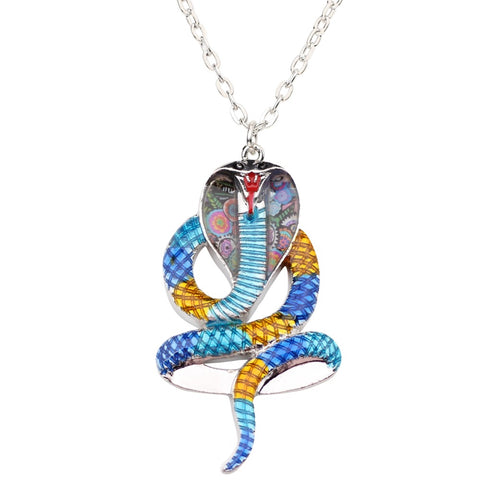 Multicolor Cobra Necklace