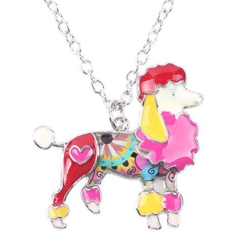 Poodle Multicolor Necklace