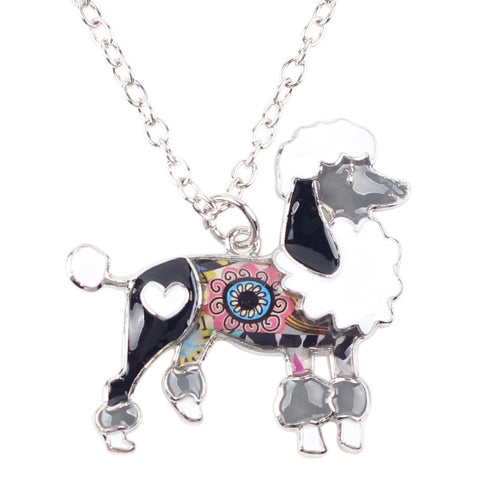 Poodle Multicolor Necklace