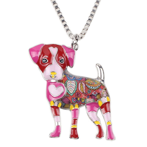 Jack Russel Multicolor Necklace