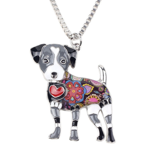 Jack Russel Multicolor Necklace