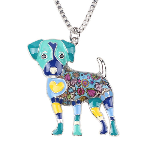 Jack Russel Multicolor Necklace