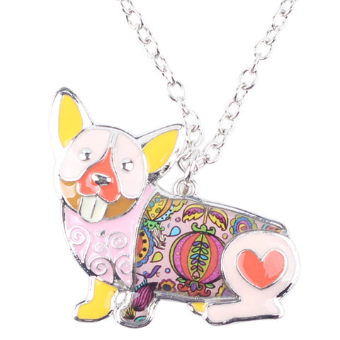 Corgi Multicolor Necklace