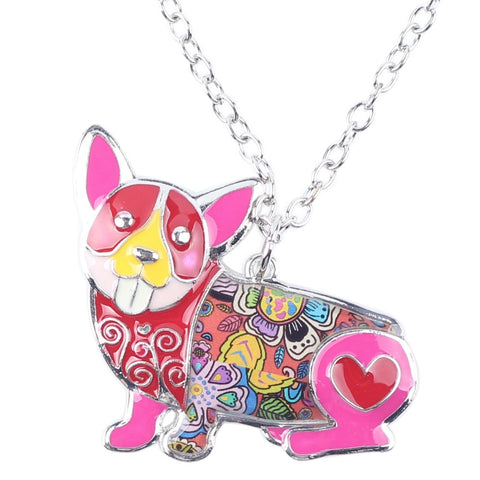 Corgi Multicolor Necklace