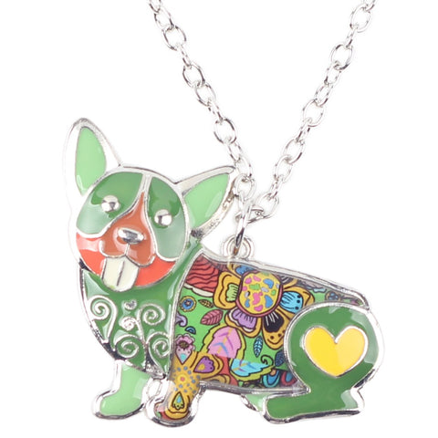 Corgi Multicolor Necklace