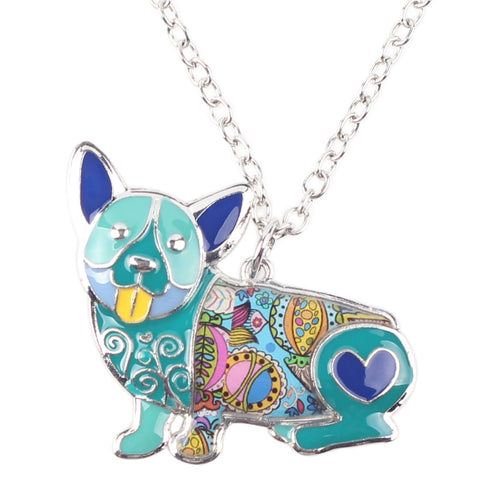 Corgi Multicolor Necklace
