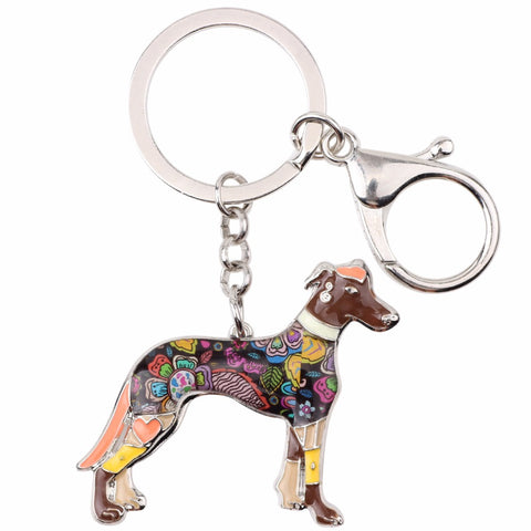 Galgos Multicolor Keychain