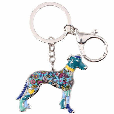 Galgos Multicolor Keychain