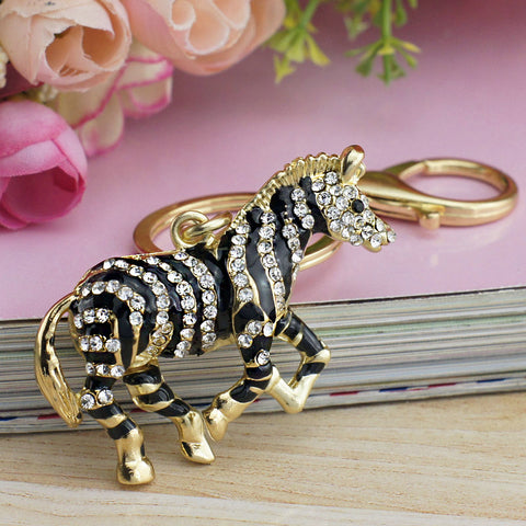 Crystal Horse  Keychain